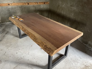 Iroko Tafel, 1800x850x70mm